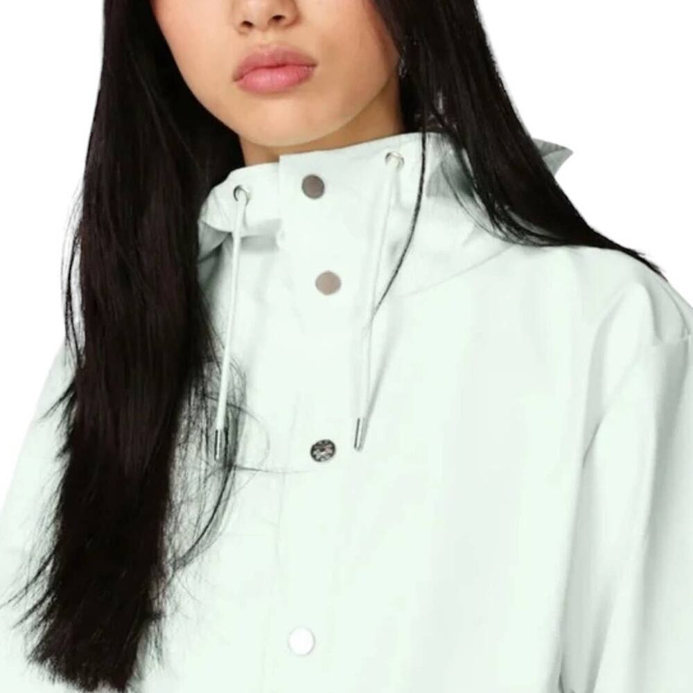 NWT! Rains Unisex Waterproof Jacket in Mineral - Size XL - Picture 5 of 11